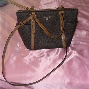 Michael Kors Brown and Tan Women's Bag